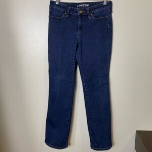 Lands End Mid Rise Bootcut Jeans Size 6 Petite